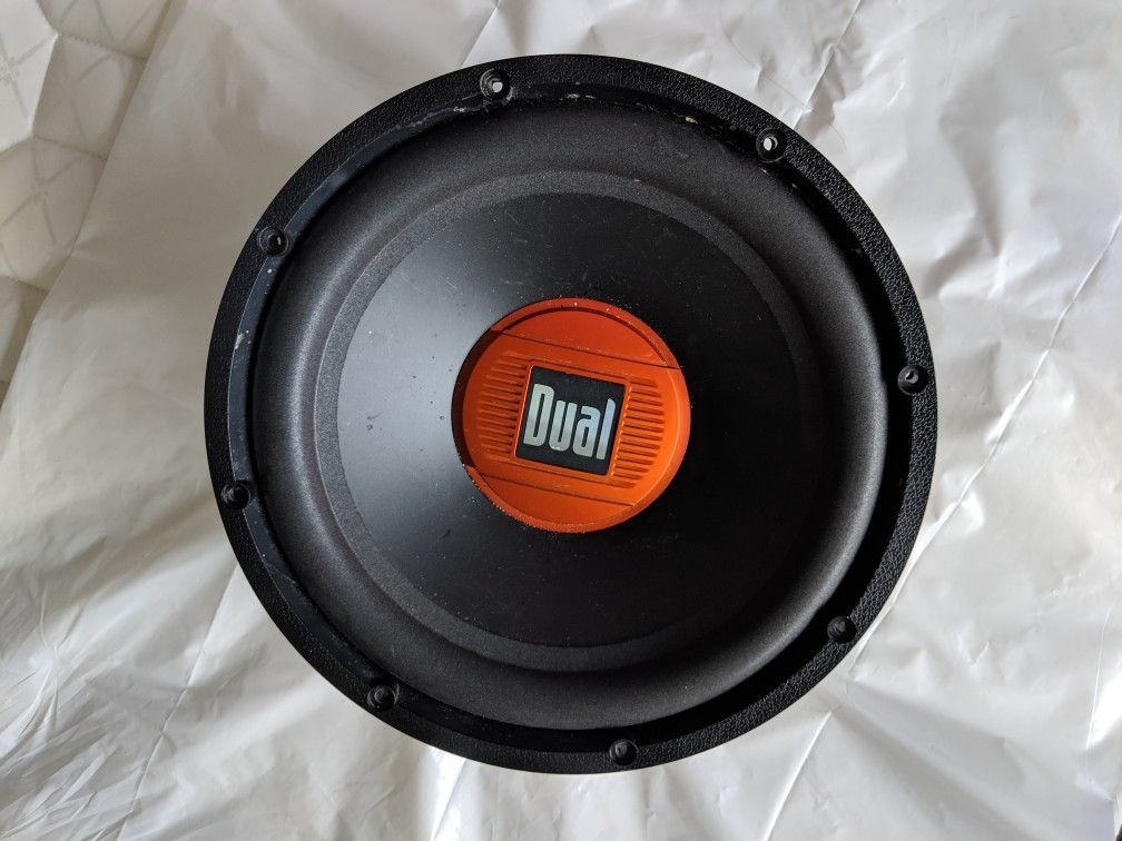 Dual DLS12 DLS Series 12" Car Audio Subwoofer