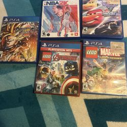 5 Ps4 Games