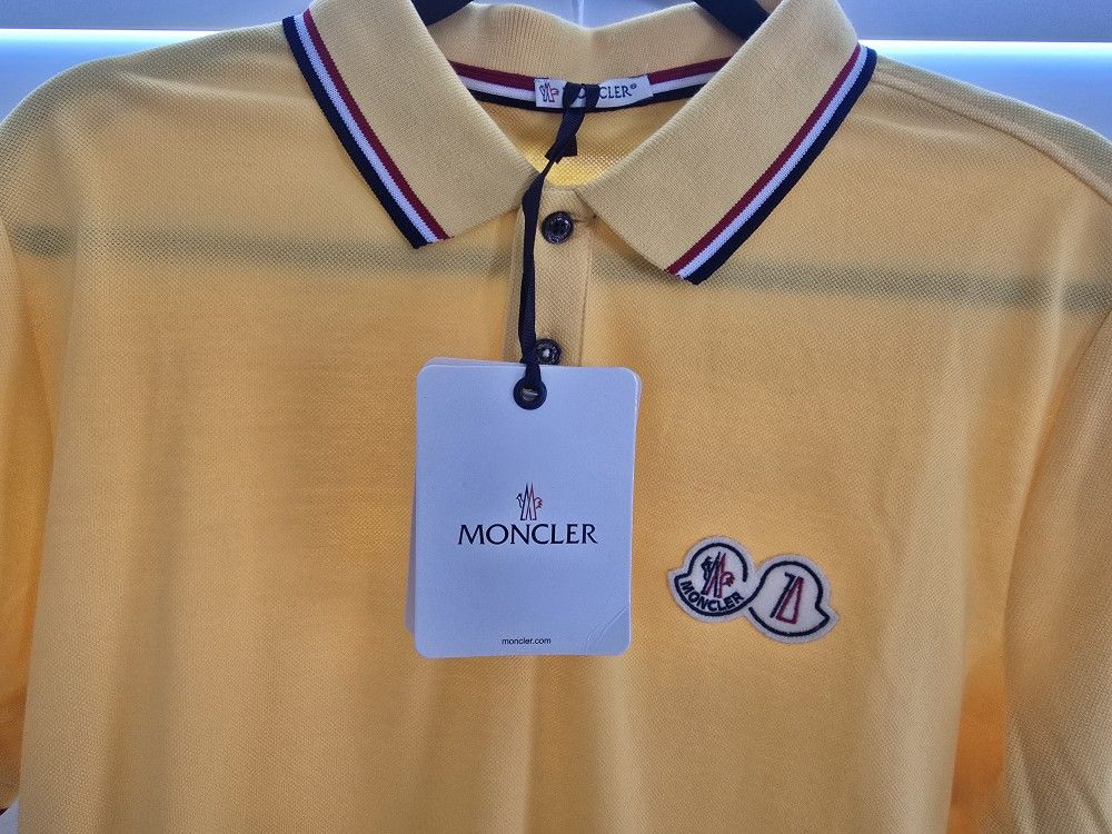 Moncler Men’s Classic Logo Polo Shirt