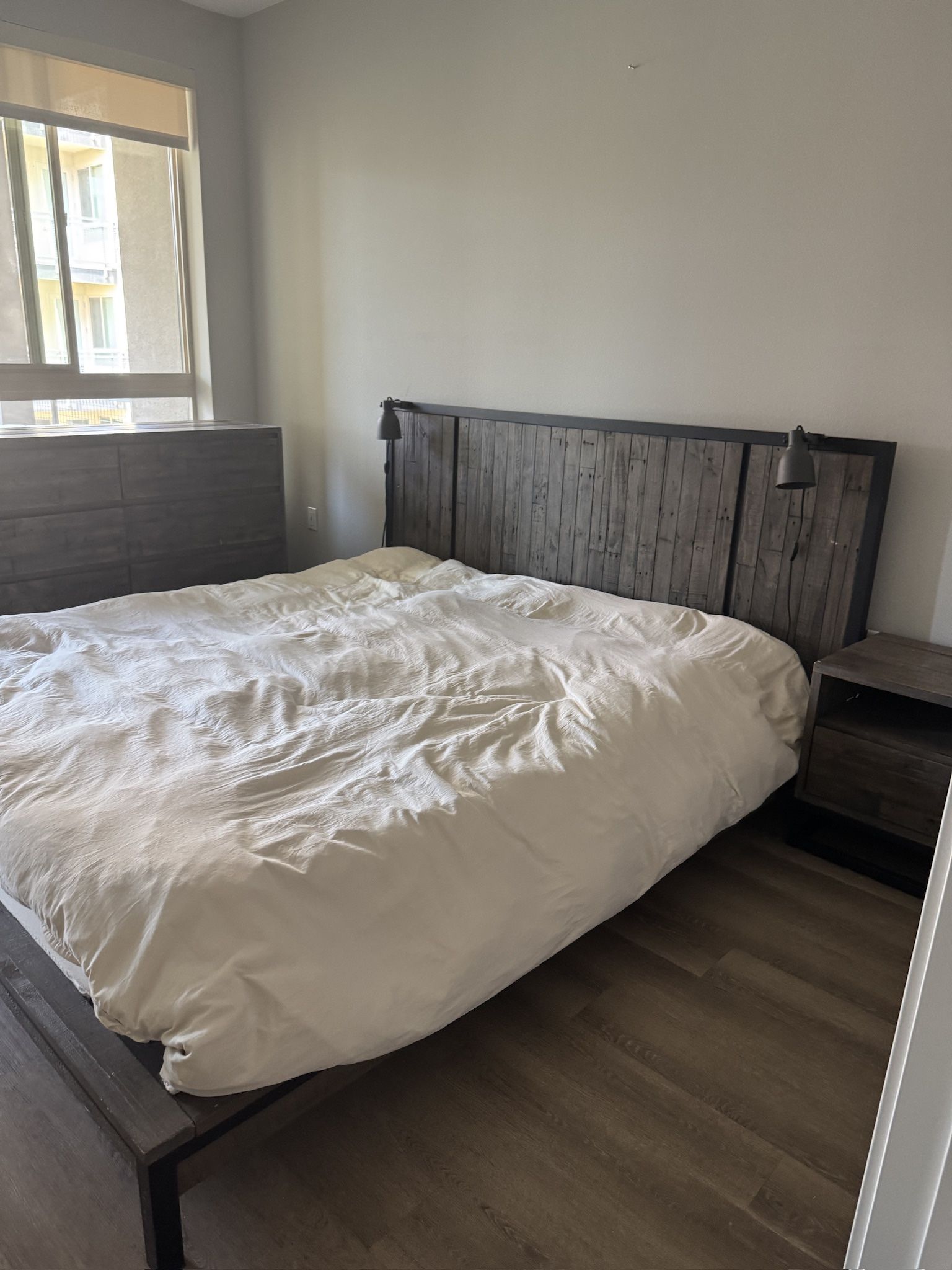 Wooden Bedroom Set From Ashley (bought It For 3500$)