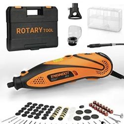  Rotary Tool Kit with Keyless Chuck, 6 Variable Speed, 10000 - 32000 RPM, 