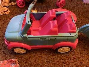 Photo Barbie car and boat