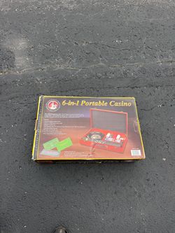 6 in 1 Portable Casino NEW