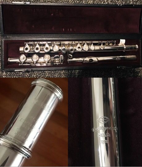 Yamaha/Miyazawa Intermediate-professional silver flute