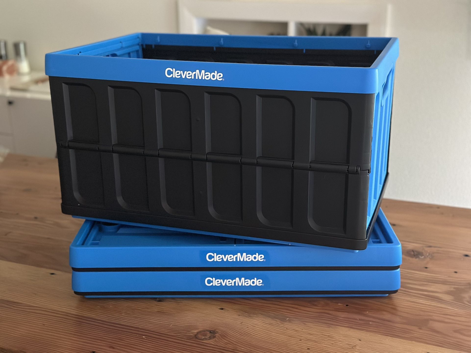Clevermade 62L Collapsing Storage Containers s/3