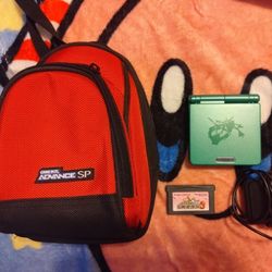 Nintendo Gameboy Advance SP Bundle Pokemon Rayquaza Special Edition