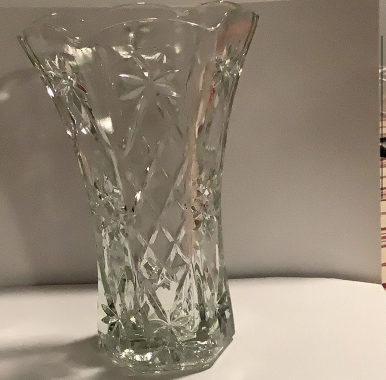 Crystal 10.5 Vase