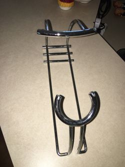 STEEL WINE HOLDER