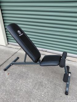 Marcy adjustable weight bench