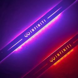 🔥 Custom RGB Infiniti Door Sills – Great Upgrade