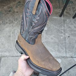 Size 10.5 D Ariat Work Boots Soft Toe