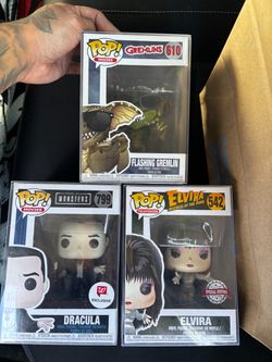 Funko Pop Lot – Gremlins, Dracula, Elvira