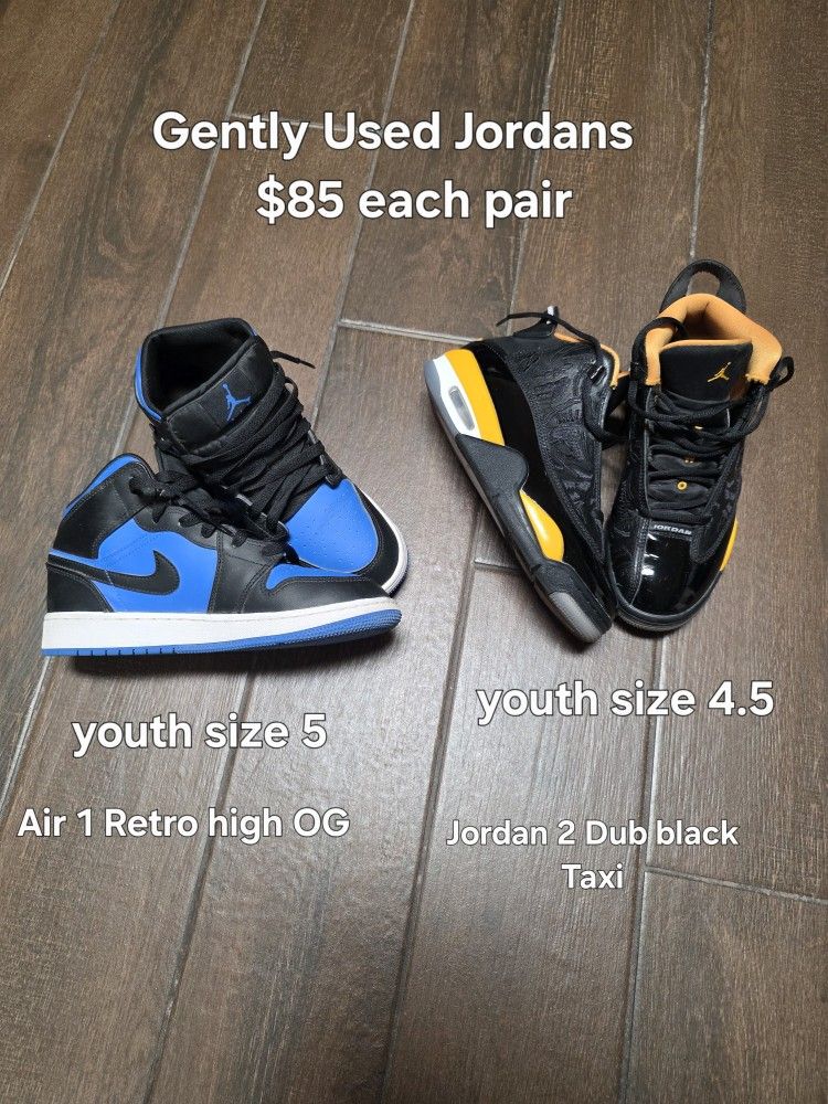 Jordans Gently Used