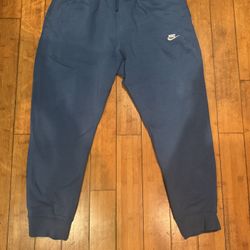 Nike Blue Joggers With A Relaxed Fit
