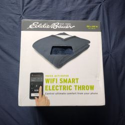 Eddie Bauer Wifi Smart Electric Throw