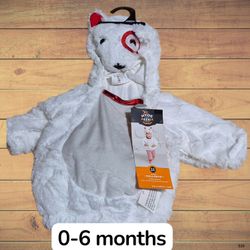 Infant Bullseye Halloween Costume 0-6M