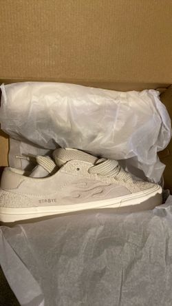 STRAYE LOGAN PUFFS CREAM BEVEL GRAY Size 10.5