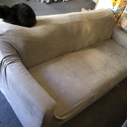 Couch With Ottoman 
