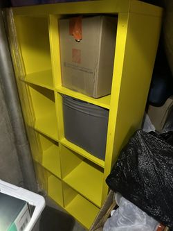 IKEA Yellow KALLAX Shelf unit | Yellow Shelf unit for Sale in Bell