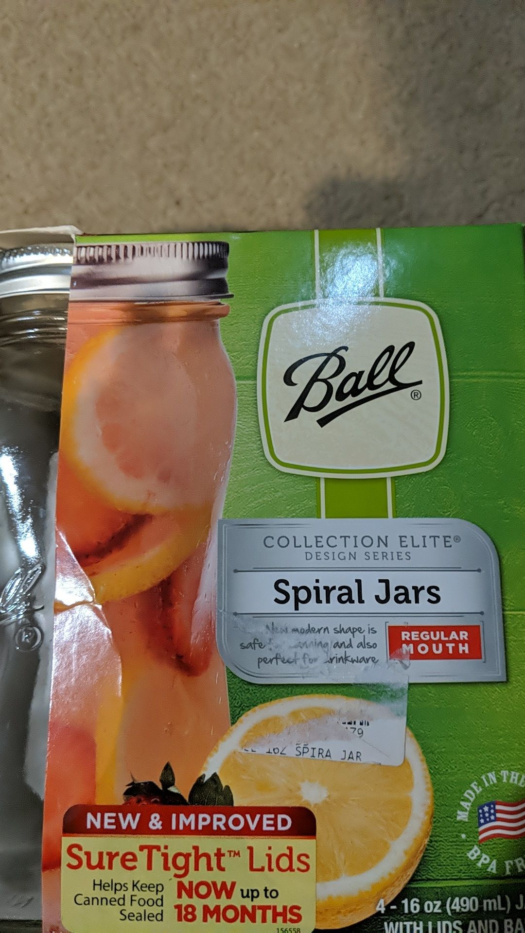 Ball Design Series Spiral Jars
