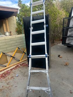 Werner 13’ multi position ladder