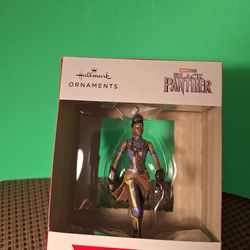 Christmas  Hallmark  Ornament,  Black Panther, Shuri Figured-$7.00