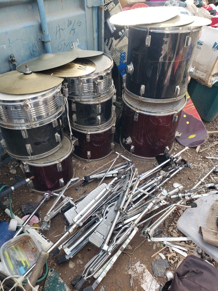 Drumset Drums Lot