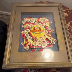 Baccarat Cigar Wrap Artwork.