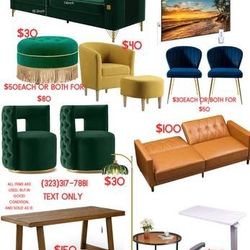 Various Items For Sale DTLA