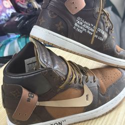 Louis Vuitton Off White Jordan Size 8.5