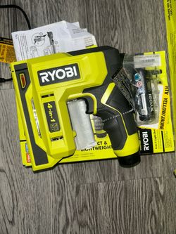 Ryobi 4-in-1 Light Duty Stapler Nailer Kit USB Lithium