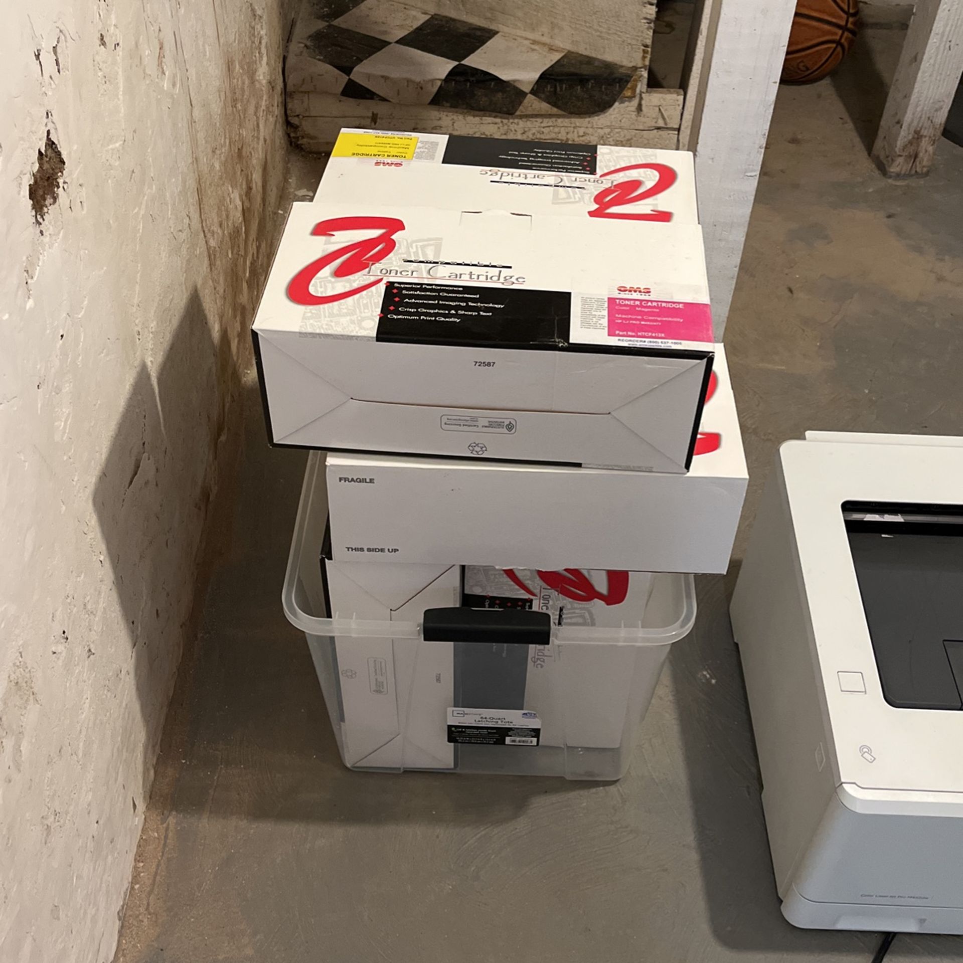 HP Color Laser Jet Pro And Toner