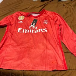 REAL MADRID CHAMPION JERSEY MANGA LARGA