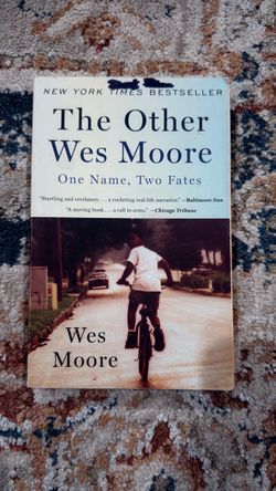The Other Wes Moore Paperback Book