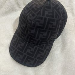 Fendi Jacquard Baseball Cap