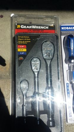 GEAR WRENCH RATCHETS NEW SET 84 TOOTH(other tools)