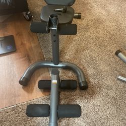 Adjusting Weight Bench Seat