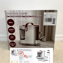 Portable Carpet & Upholstery Spot Cleaner 