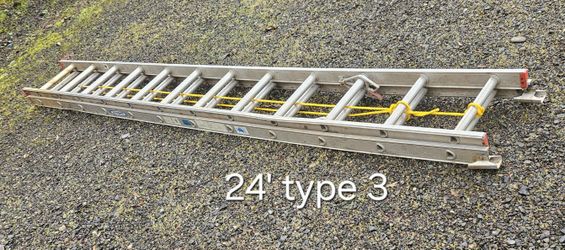 24' Werner aluminum ladder-type 3