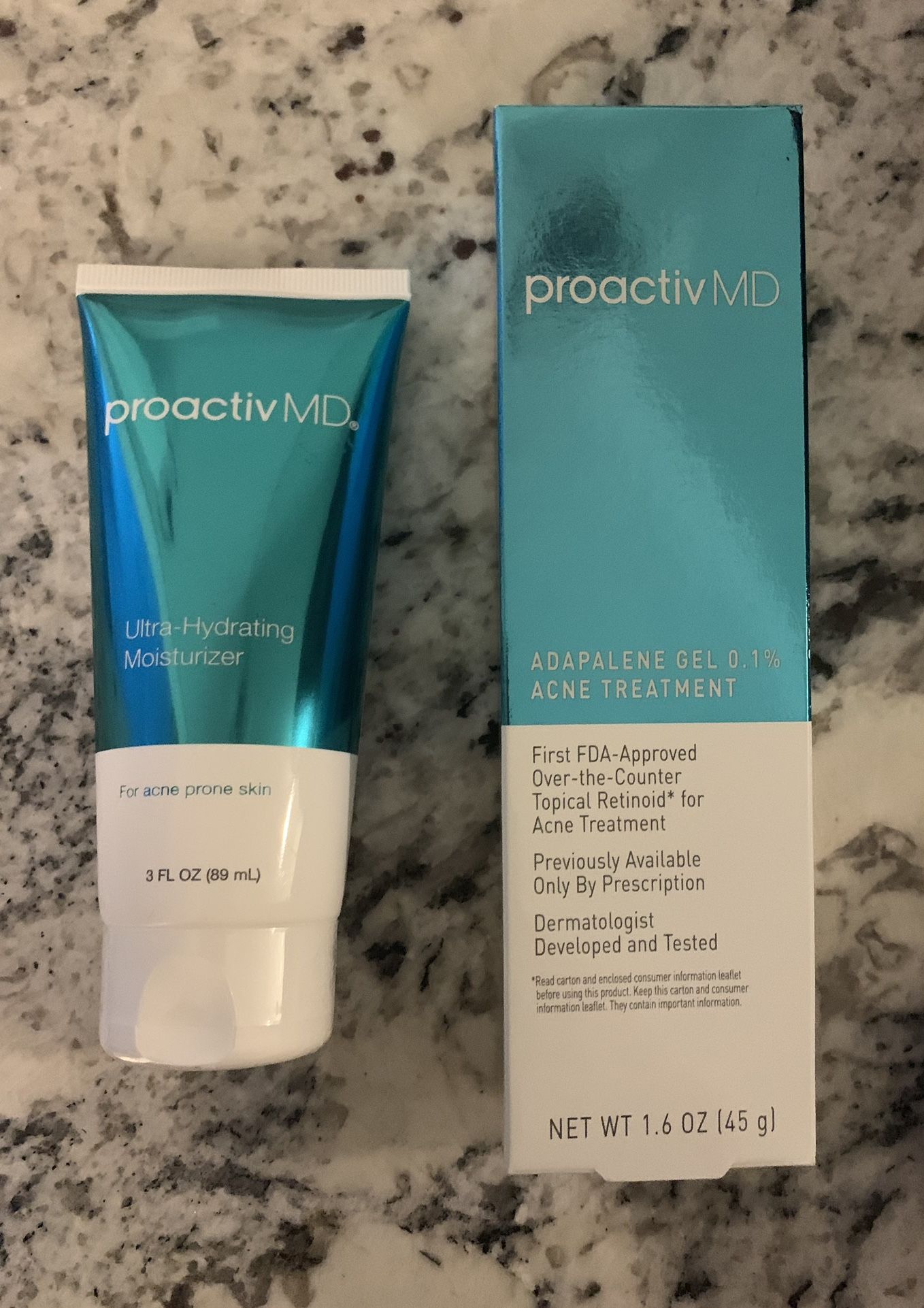 PROACTIV MD Ultra Hydrating Moisturizer + Adapalene Gel 0.1%