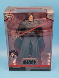 Star Wars Die Cast Kylo Ren Unmasked Action Figure Elite Series Disney NEW