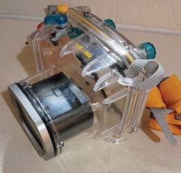 Canon WP-DC34 underwater housing case. 