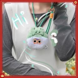 Genuine baby three-year-old mobile phone lanyard plush blind box doll crossbody birthday graduation Valentine's Day gift summer trendy play