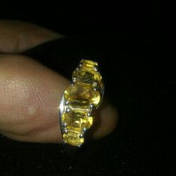 Rings Sterling Silver Real Stone