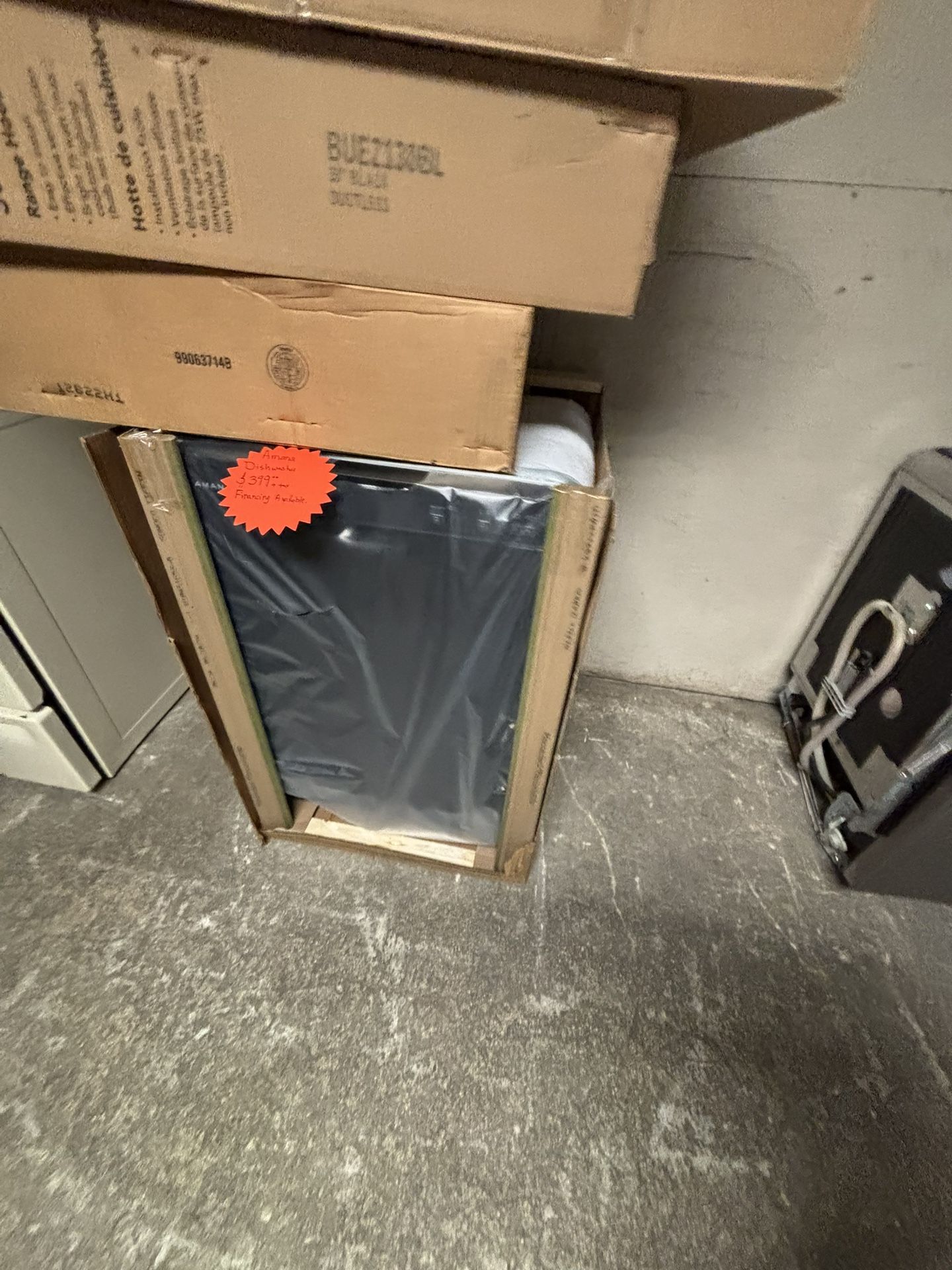 Brand new dishwasher