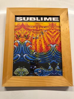 Rare Sublime Poster Framed