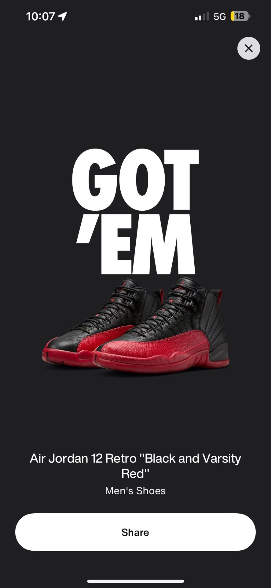 Jordan 12 Flu Game