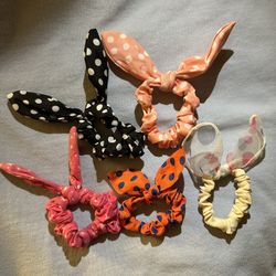 5-pack scrunchies 