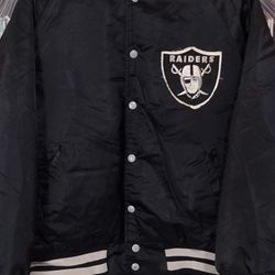 Vintage 80's Raiders Satin Jacket