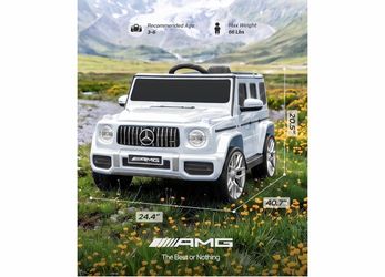 Kids electric g wagon with parental remote and bluetooth